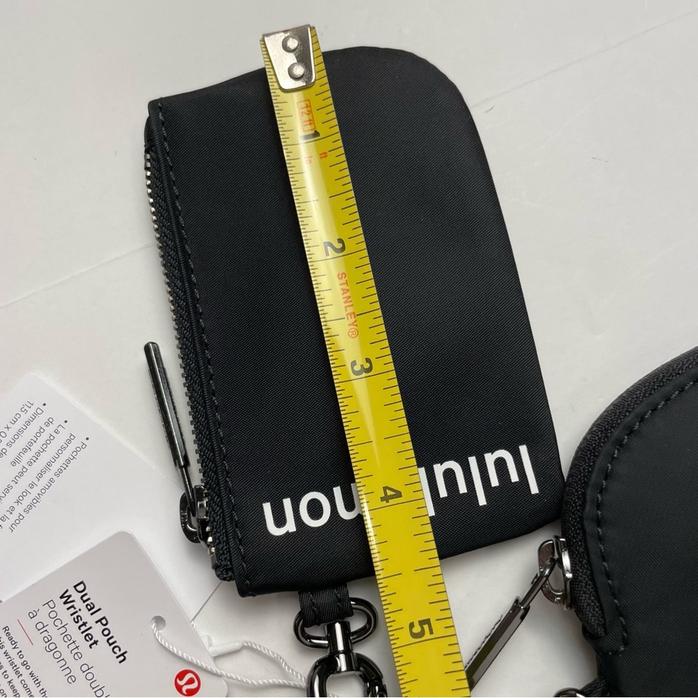 Lululemon Dual Pouch Wristlet (Black) - Picture 10 of 15